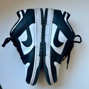 Panda’s Nike Dunk Low Black and White Women’s Sneakers